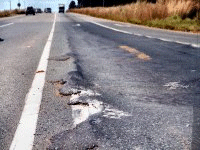 Rutting, heaving and pavement collapse.