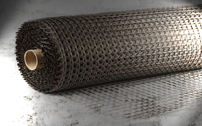 StoneRod fibre mesh easy to place.